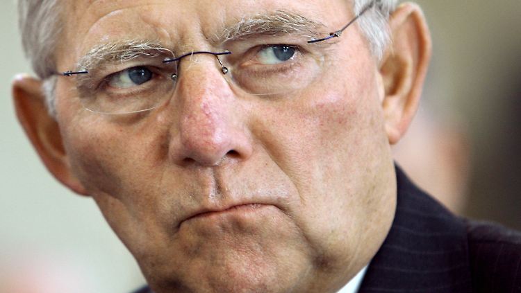 Nicht erfreut über die Italien-Gerüchte: Wolfgang Schäuble. 