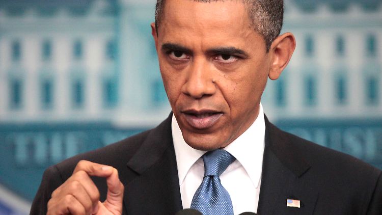 Präsident Obama will den Kongress erst aus den Gesprächen entlassen, wenn eine Lösung da ist.