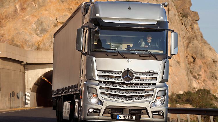 Die neuen Lkw werden immer spritsparender.