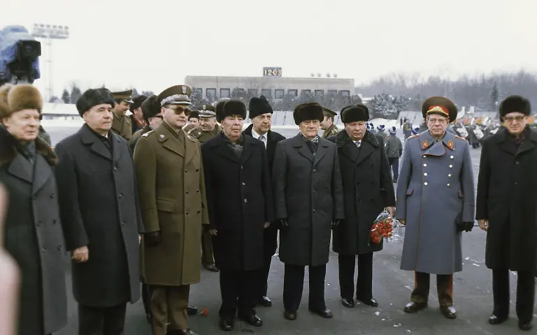 Breschnew-Jaruzelski-Moskau-010382