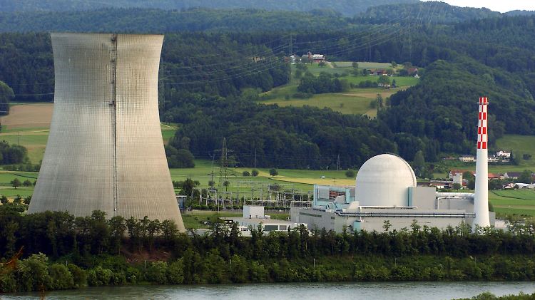 Das Schweizer Atomkraftwerk Leibstadt.