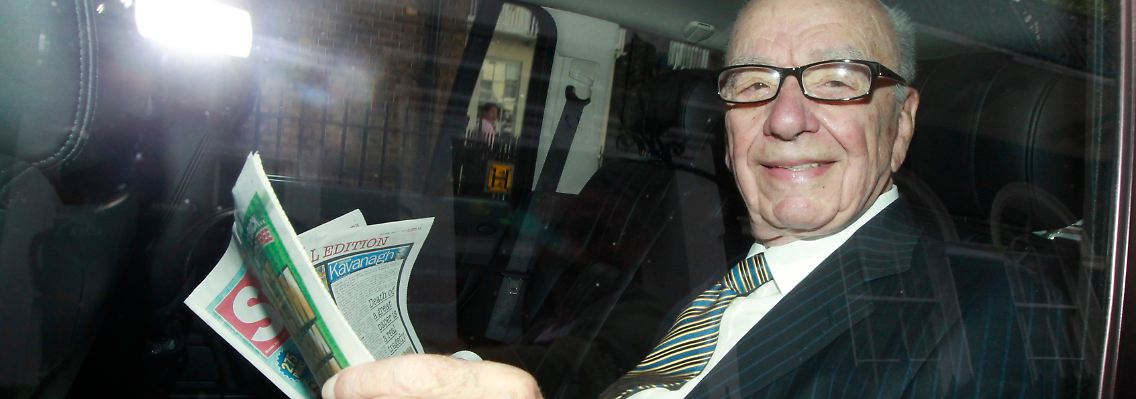 Der Skandal erschüttert sein Imperium: Murdoch wird vor dem Parlament Rede und Antwort stehen müssen.