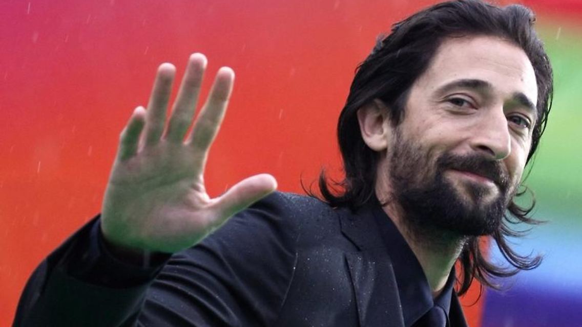 Hatte sich rar gemacht: Adrien Brody.