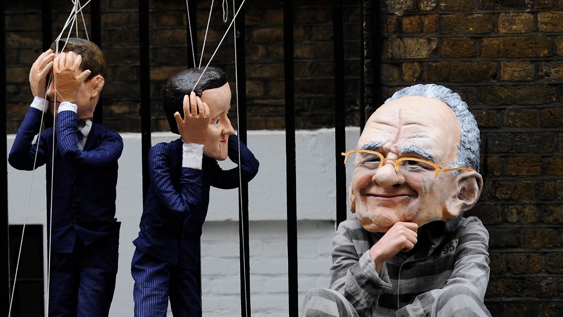 Doch keinen Grund mehr zum Lachen: Medienmogul Rupert Murdoch.