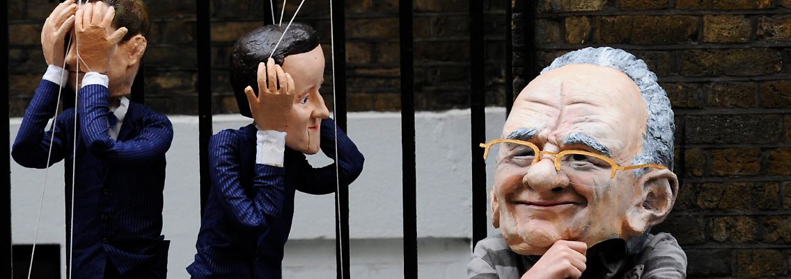 Doch keinen Grund mehr zum Lachen: Medienmogul Rupert Murdoch.