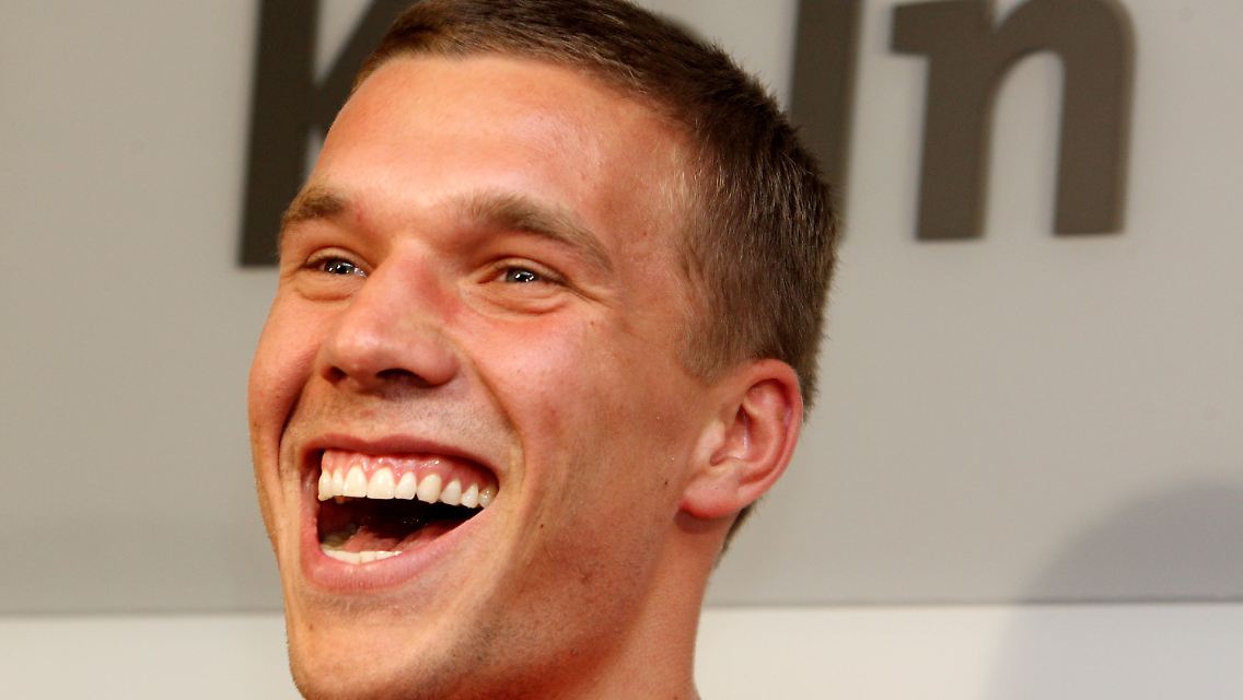 Wieder zu Hause: Lukas Podolski.