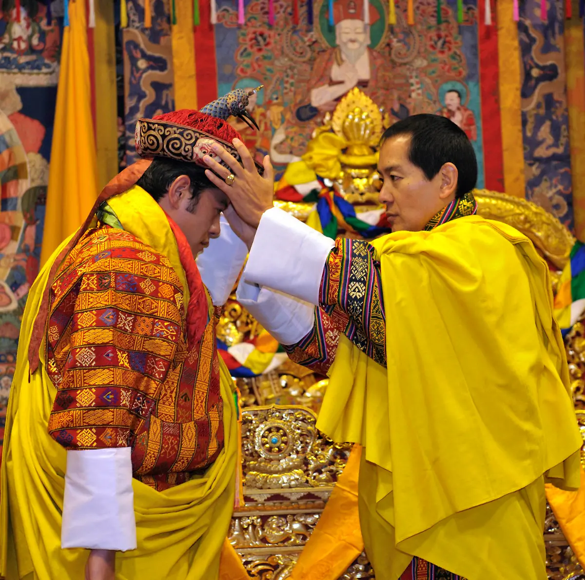 Bhutan-Wangchuck-Vater-Jigme-Singye-Wangchuck