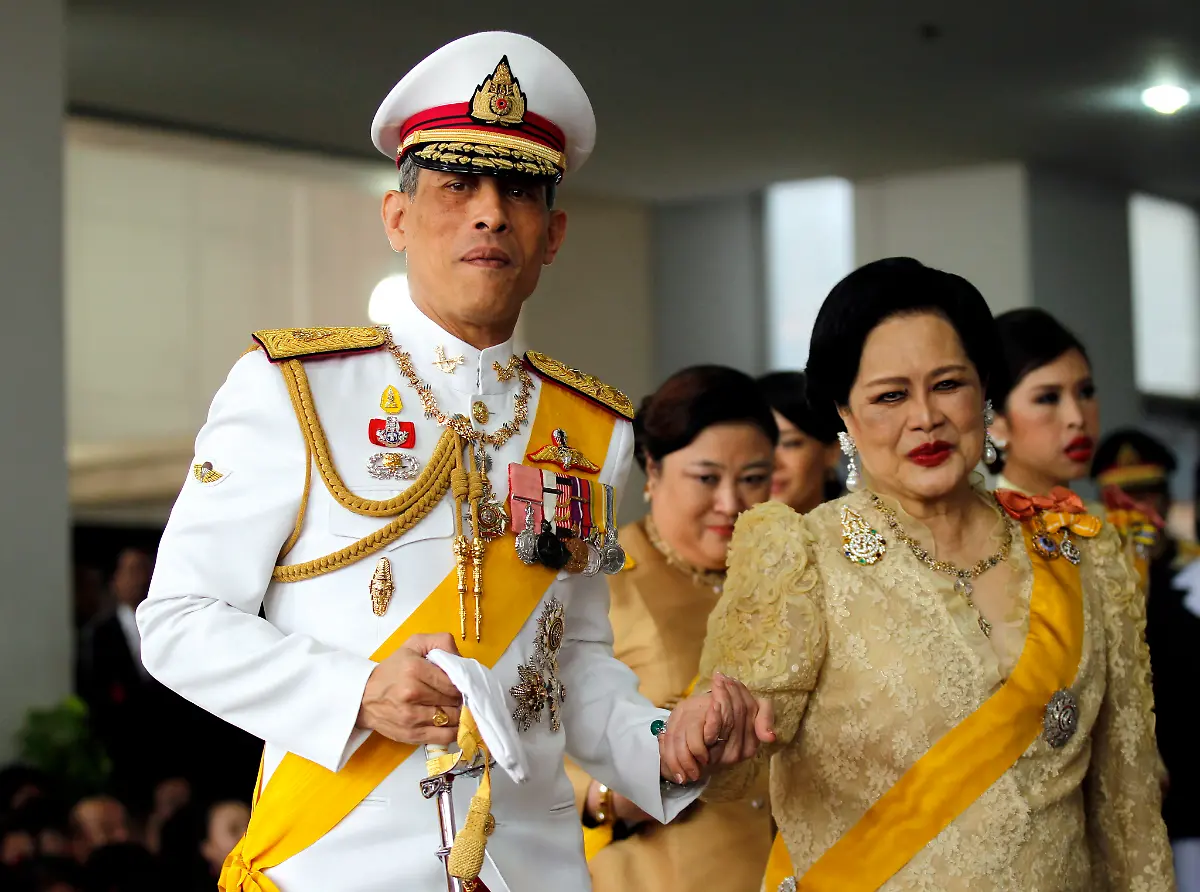Sirikit-Kronprinz-Maha-Vajiralongkorn