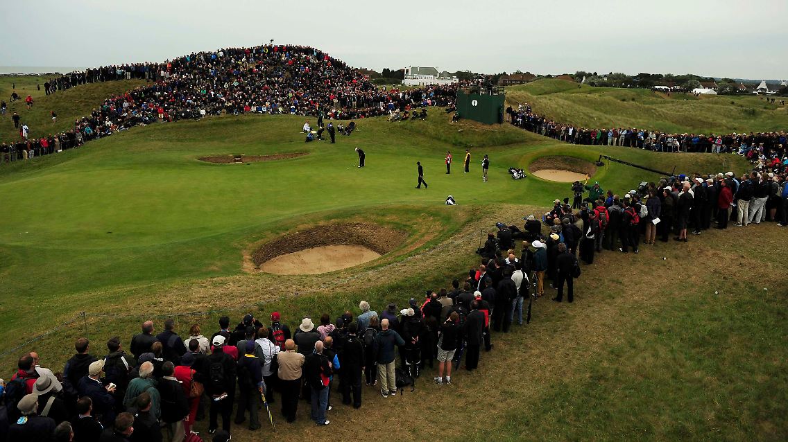 Für die Nr. 1 der Golf-Welt, Lee Westwood, lief es in Sandwich noch nicht rund.