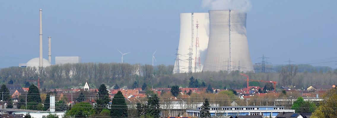 Das Atomkraftwerk Philippsburg von EnBW.