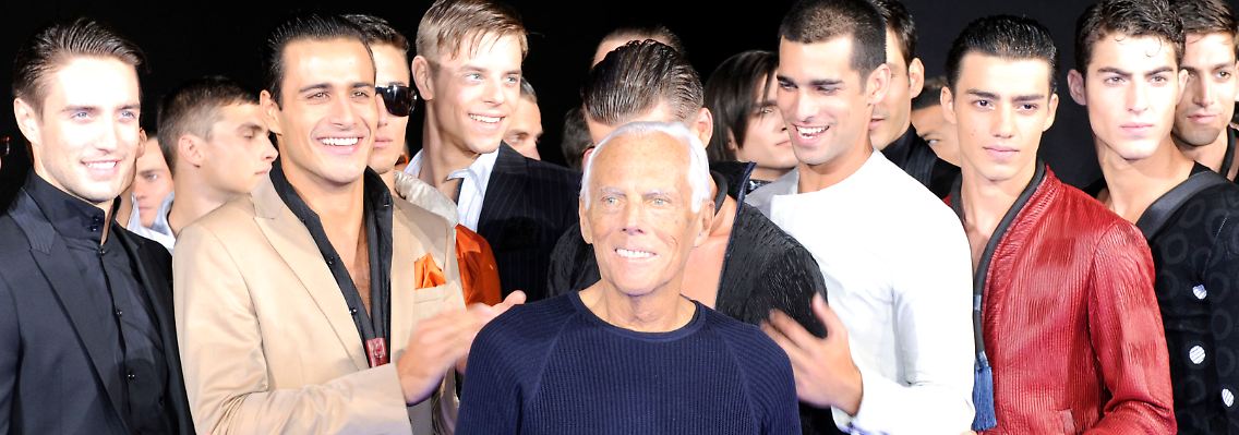 Armani hat seine Auswahl getroffen.