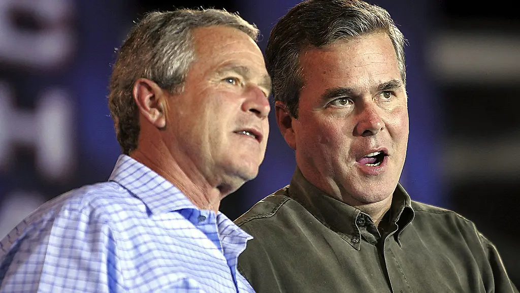 Ex-Praesident-George-W-Bush-und-sein-Bruder-Jeb