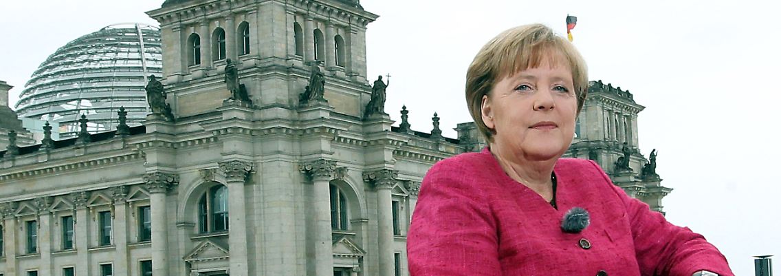 Merkel war zum Interview angetreten, um ihre politischen Positionen deutlich zu machen.