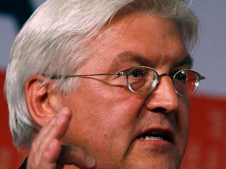Für Deutschland nimmt Außenminister Steinmeier an den Beratungen teil.