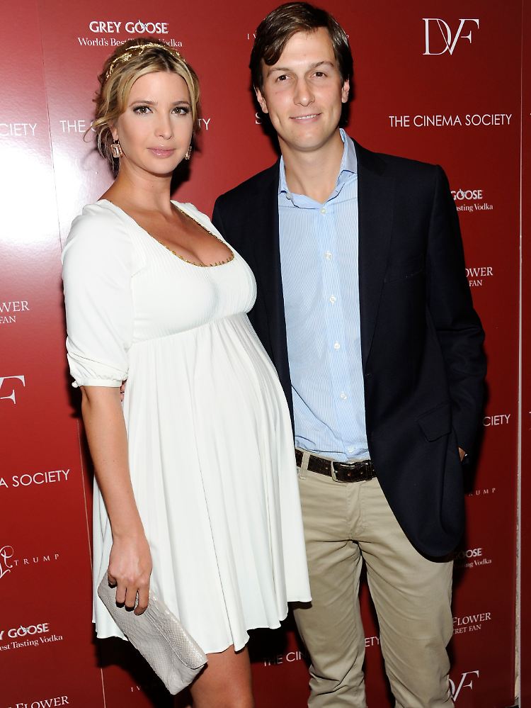 Glückliche Eltern: Ivanka und ihr Mann.
