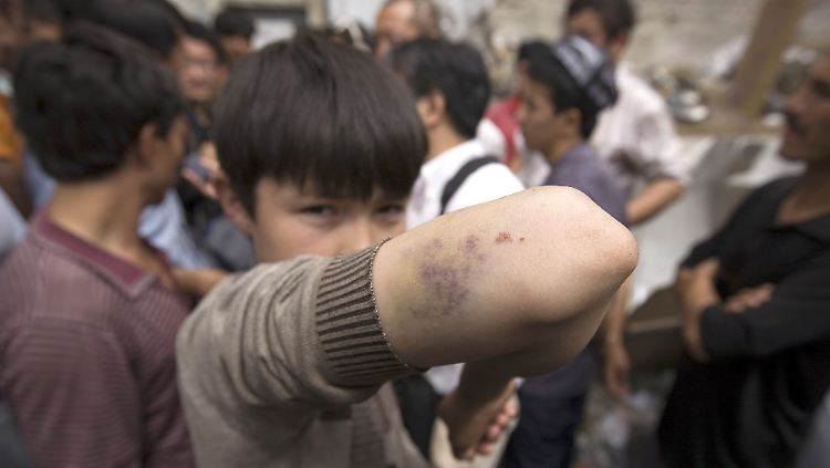 Im Juli 2009 kam es zu schweren Unruhen in der Provinz Xinjiang.