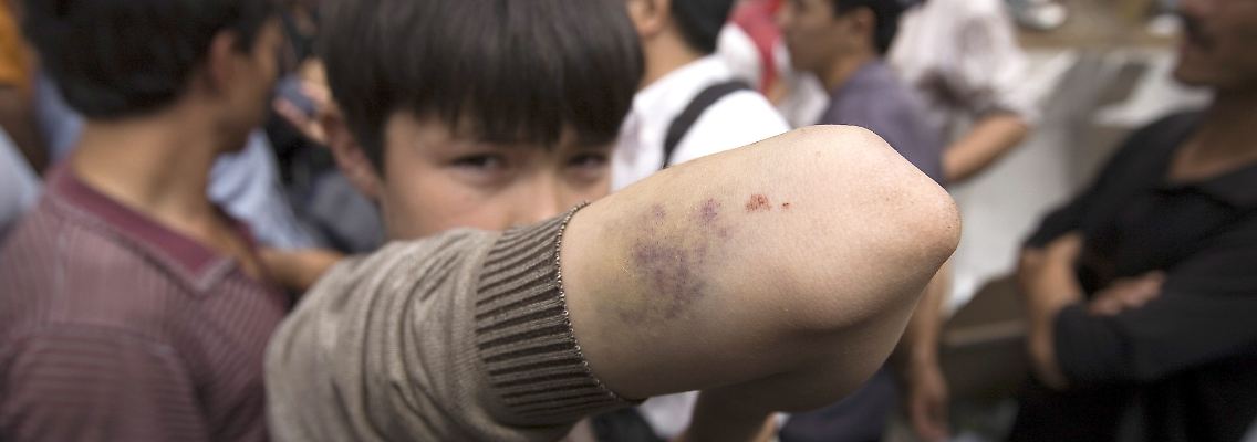 Im Juli 2009 kam es zu schweren Unruhen in der Provinz Xinjiang.