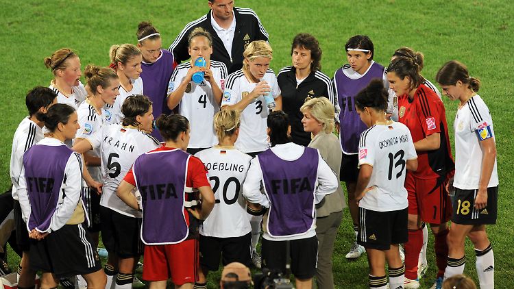 Das deutsche Team bei der WM im vergangenen Jahr.