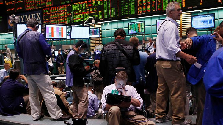 New Yorker Rohstoffhändler bei der Arbeit: Beginnt oder endet die große Zeit der Edelmetalle?