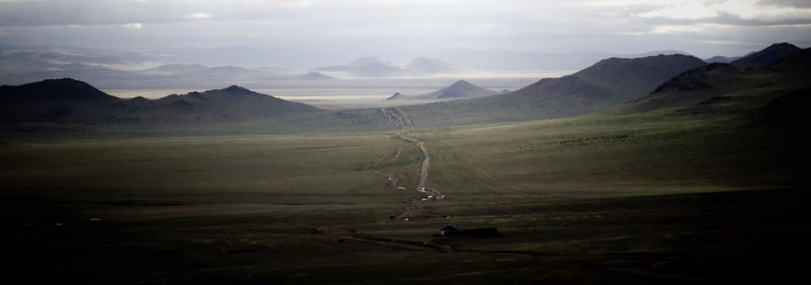 Die schöne, karge Landschaft der Mongolei hat die beiden Abenteurer tief beeindruckt.
