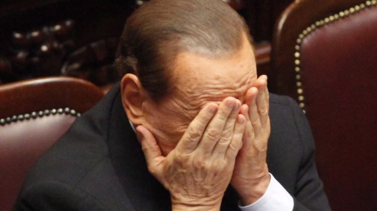 Eine "Schande" für Berlusconi.