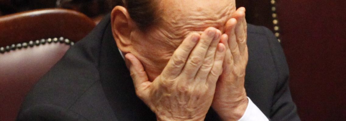 Eine "Schande" für Berlusconi.