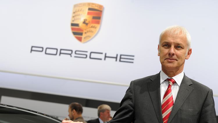 Geht mit breiten Schultern in die Zukunft: Porsche-Boss Matthias Müller.