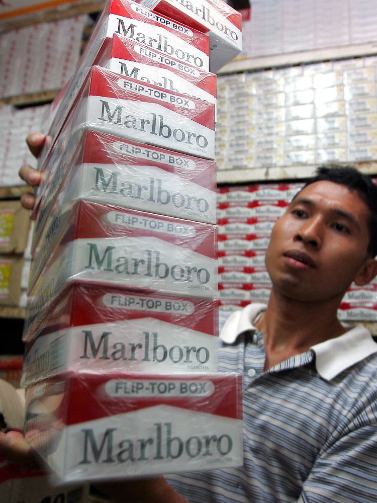 Asien sorgt für steigende Umsätze und Gewinne bei der "Marlboro"-Mutter Philip Morris.