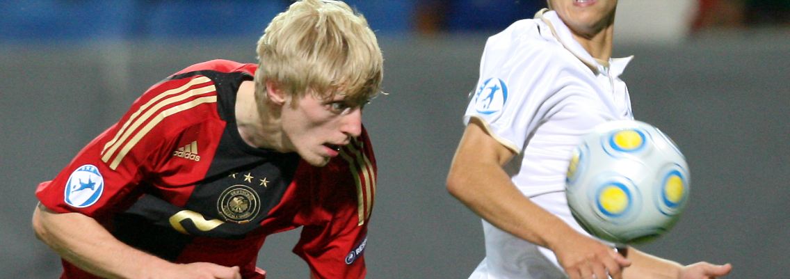Der Siegtorschütze: Andreas Beck.