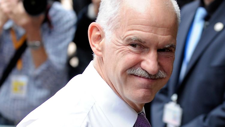 Kann er zufrieden sein? Griechenlands Ministerpräsident Papandreou.