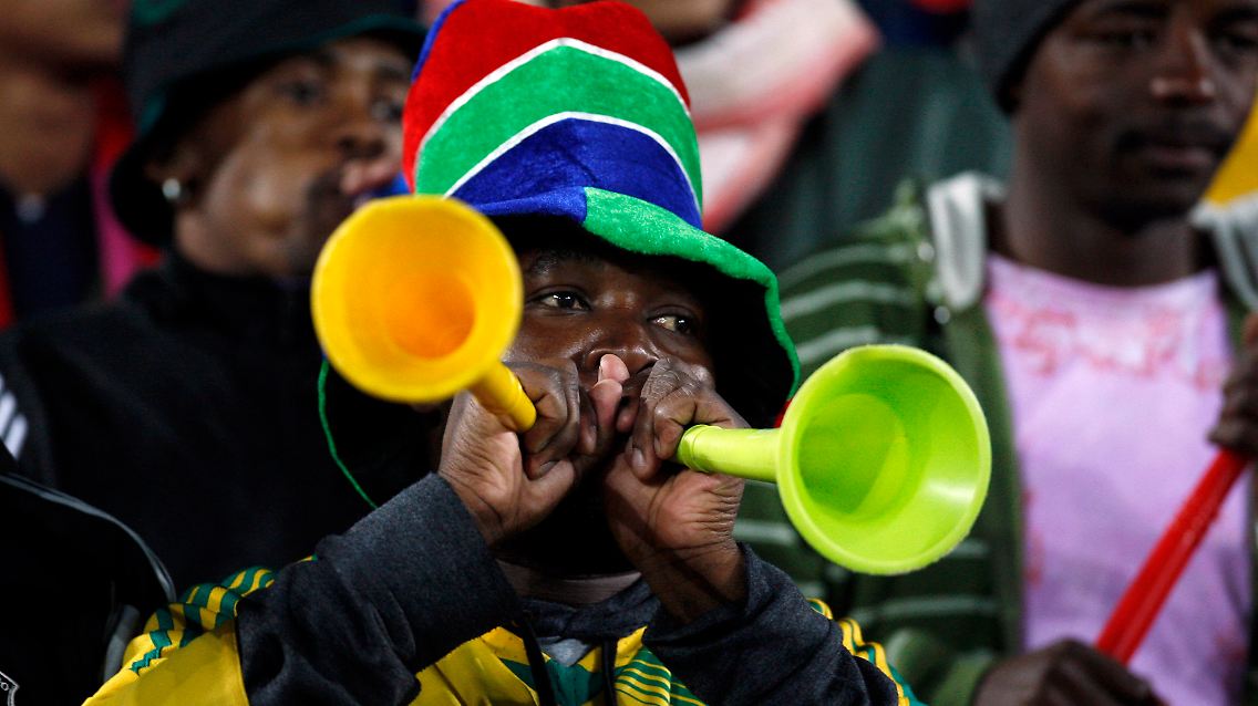 Tod jeder Stadionatmosphäre: Vuvuzelas.