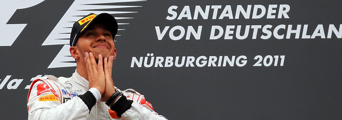 "Beim nächsten Rennen wird es wahrscheinlich sehr heiß": Lewis Hamilton.