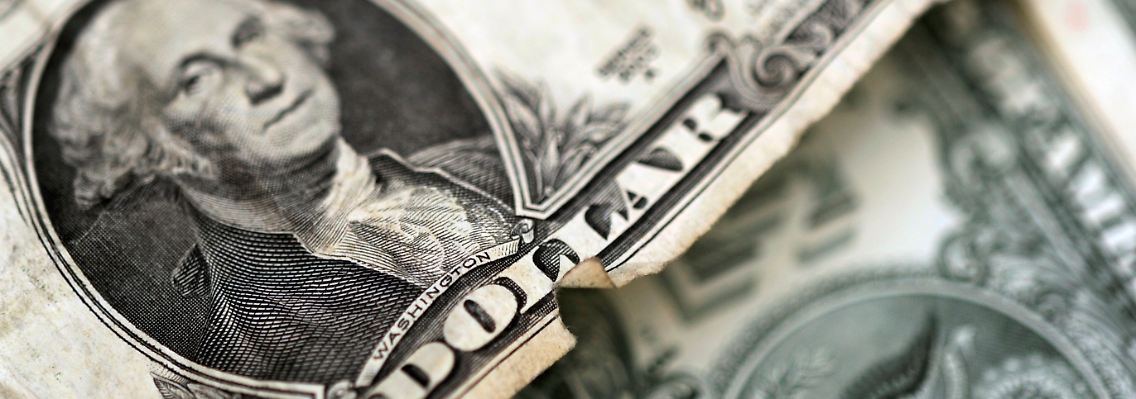Der Greenback hat sichtlich an Glanz verloren.