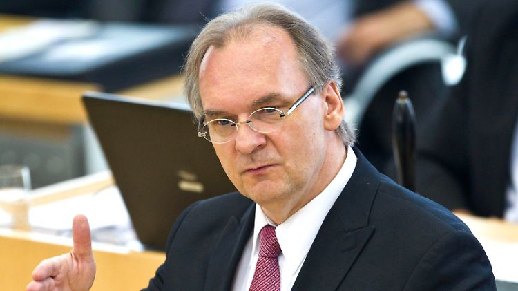 Reiner Haseloff ist ein Gegner der Kennzeichnungspflicht für Polizisten.