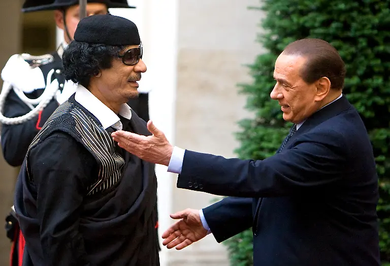 gaddafi-berlusconi