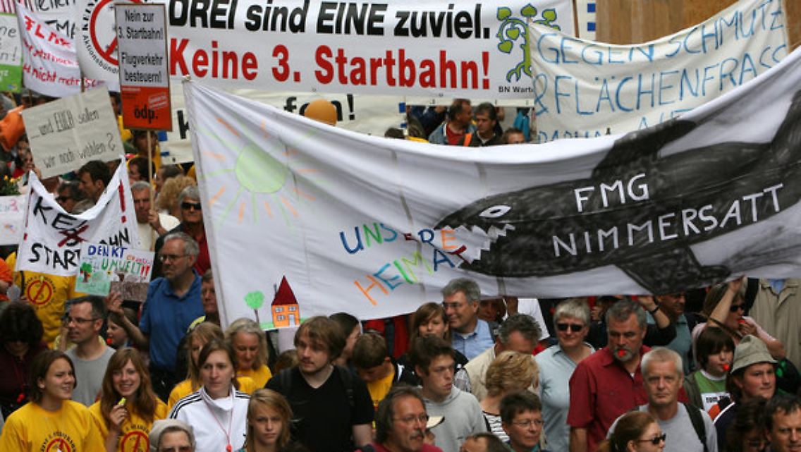 Die dritte Start- und Landebahn stößt nicht auf ungeteilte Begeisterung.