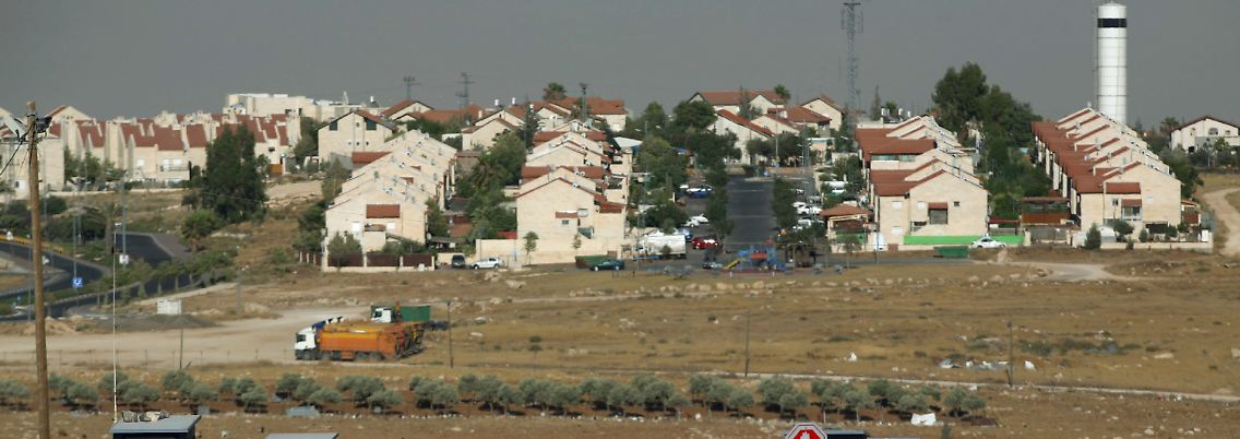 Eine jüdische Siedlung in der Westbank.