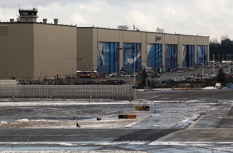 Boeing-Flugzeughalle-Paine-Field-Everett-Washington