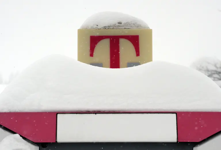 Deutsche-Telekom-Schnee