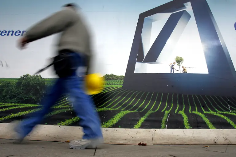 Deutsche-Bank-Plakat