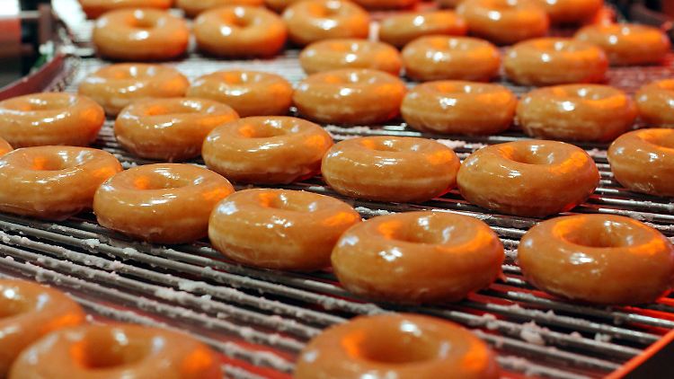 Süß, lecker, fettig: Donuts.