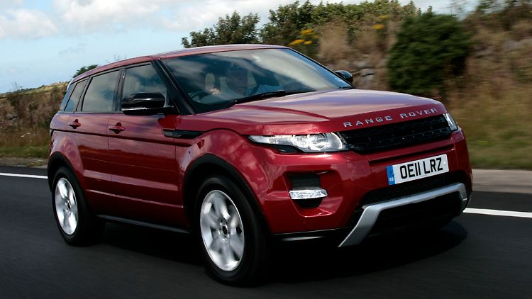 Starker Auftritt: Mit bis zu 20 Zoll großen Alufelgen kann man den Evoque schon ab Werk aufhübschen.
