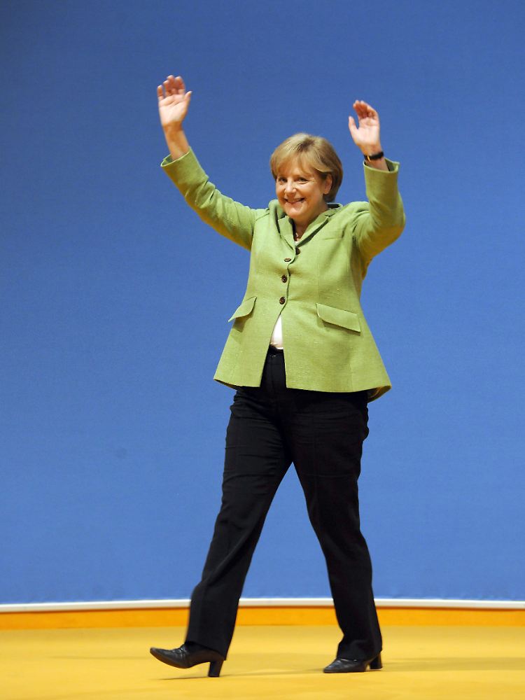 Merkel für alle: Am 29. Juni beim "Wahlkongress" der Unionsparteien.
