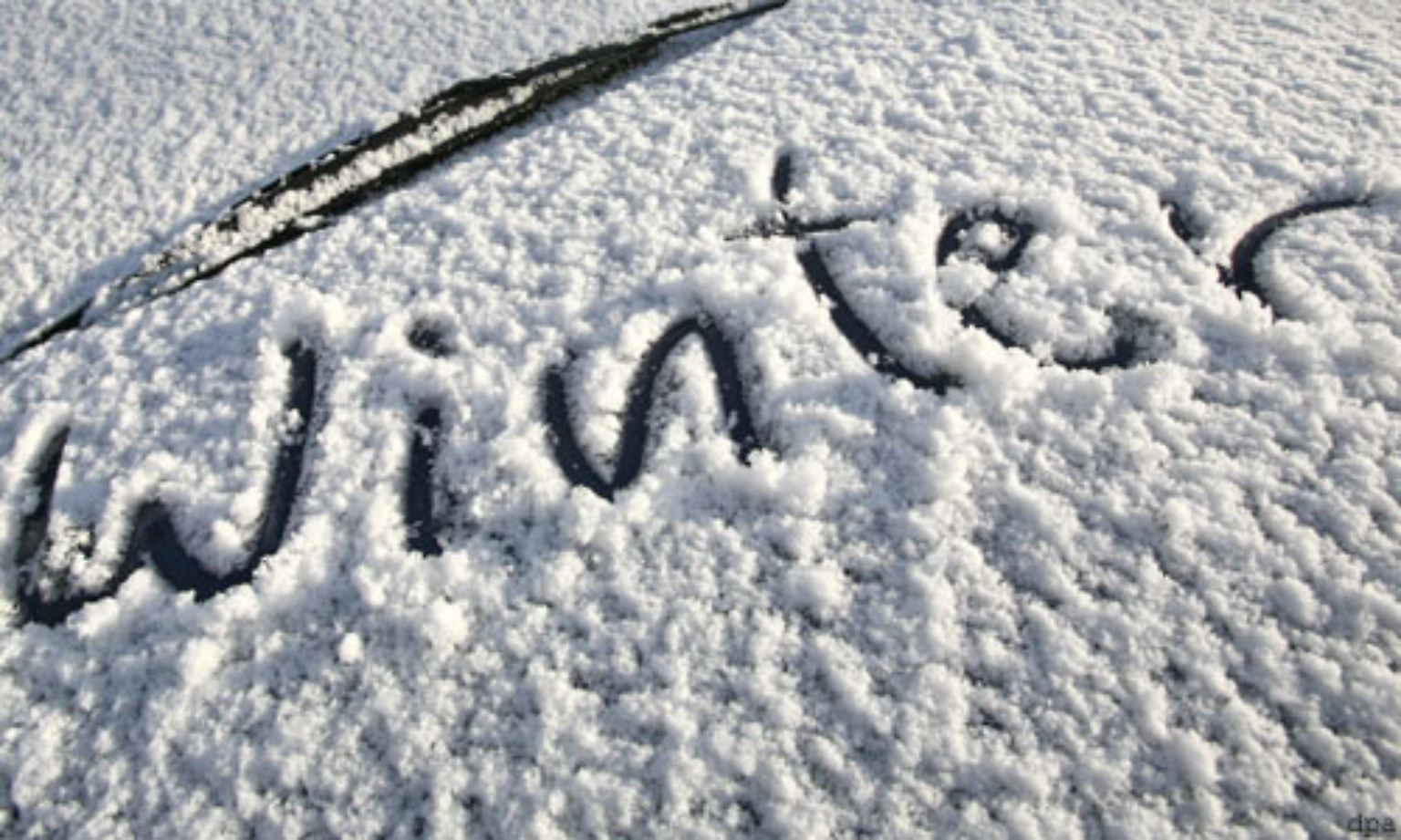 Wenn der Winter da ist, ...