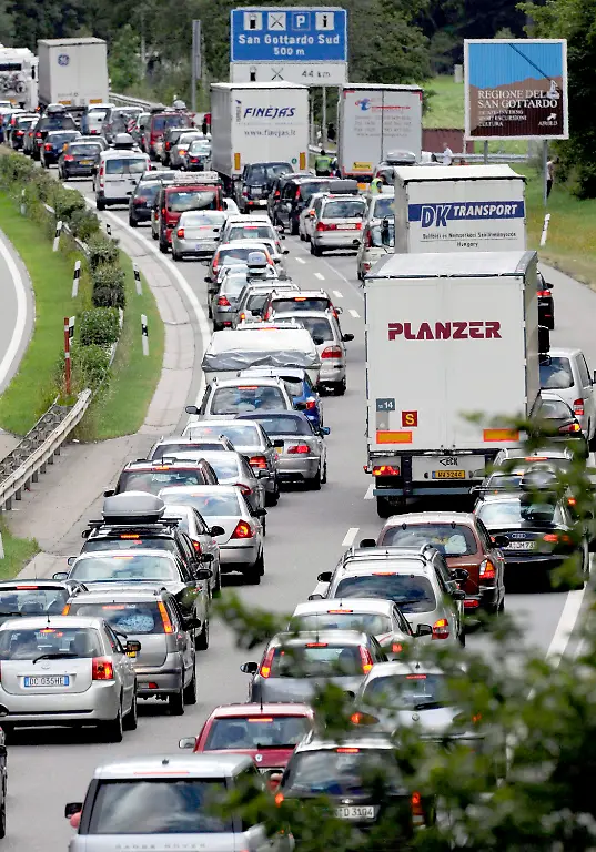 Gotthard-Stau