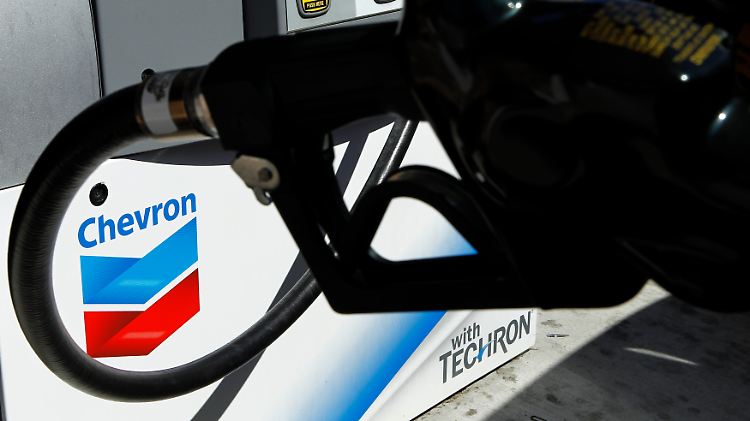 Chevron tankt Gewinn.