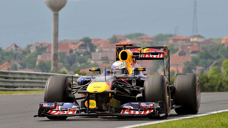 Beim zweiten Training war Sebastian Vettel noch Fünftschnellster.