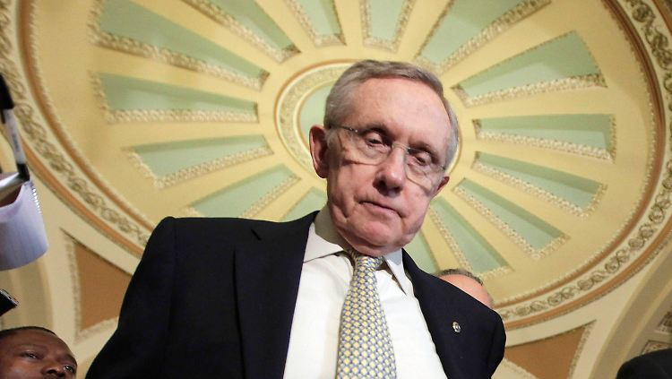 Harry Reid verhandelt für die Demokraten.