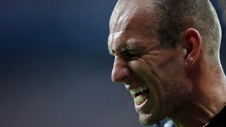Verletzte sich beim Vorbereitungsturnier in München: Arjen Robben.