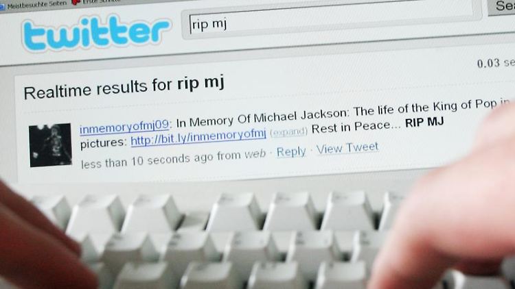 Michael Jacksons Tod löste eine gigantische Tweet-Welle aus.